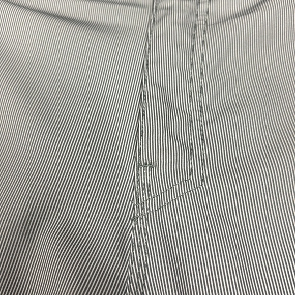 O’Neill hybrid, swim trunk flat front shorts subtle pinstripe gray 34 - Picture 4 of 15